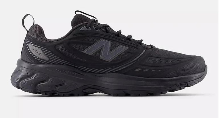 Mens Wide Fit New Balance M410 Fresh Foam Trainers in Black - Image 1