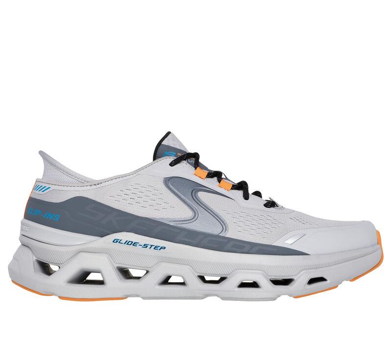 Men's Wide Fit Skechers 232921 Slip-ins Glide Step Altus Trainers in Black/Charcoal - Image 8