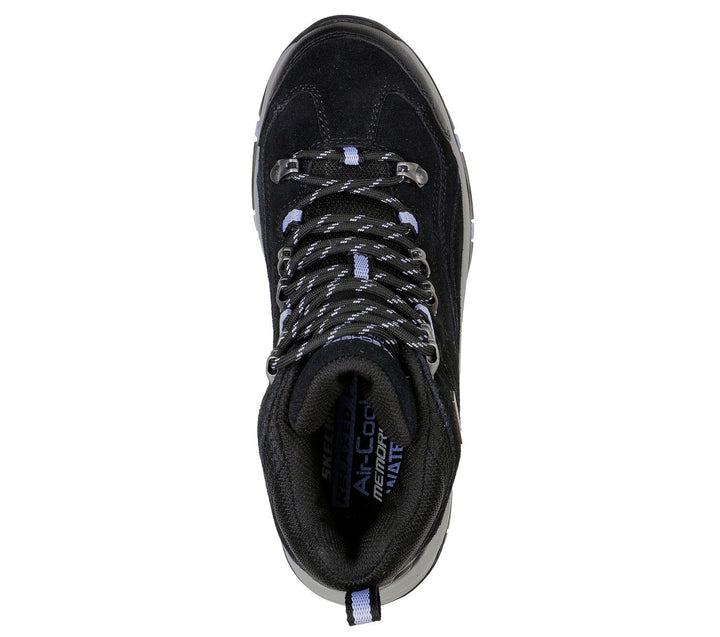Women's Relaxed Fit Skechers 167004 Trego Alpine Trail Outdoor Hiking Boots - Black/Charcoal in Black/Charcoal - Image 1