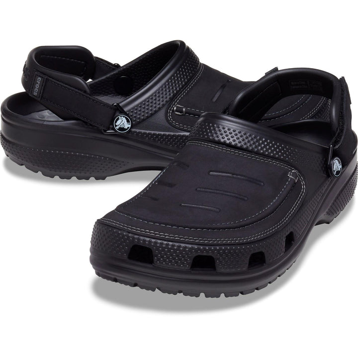 Men's Crocs 207689 Yukon Vista II Sandals in Black/Slate Grey - Image 1