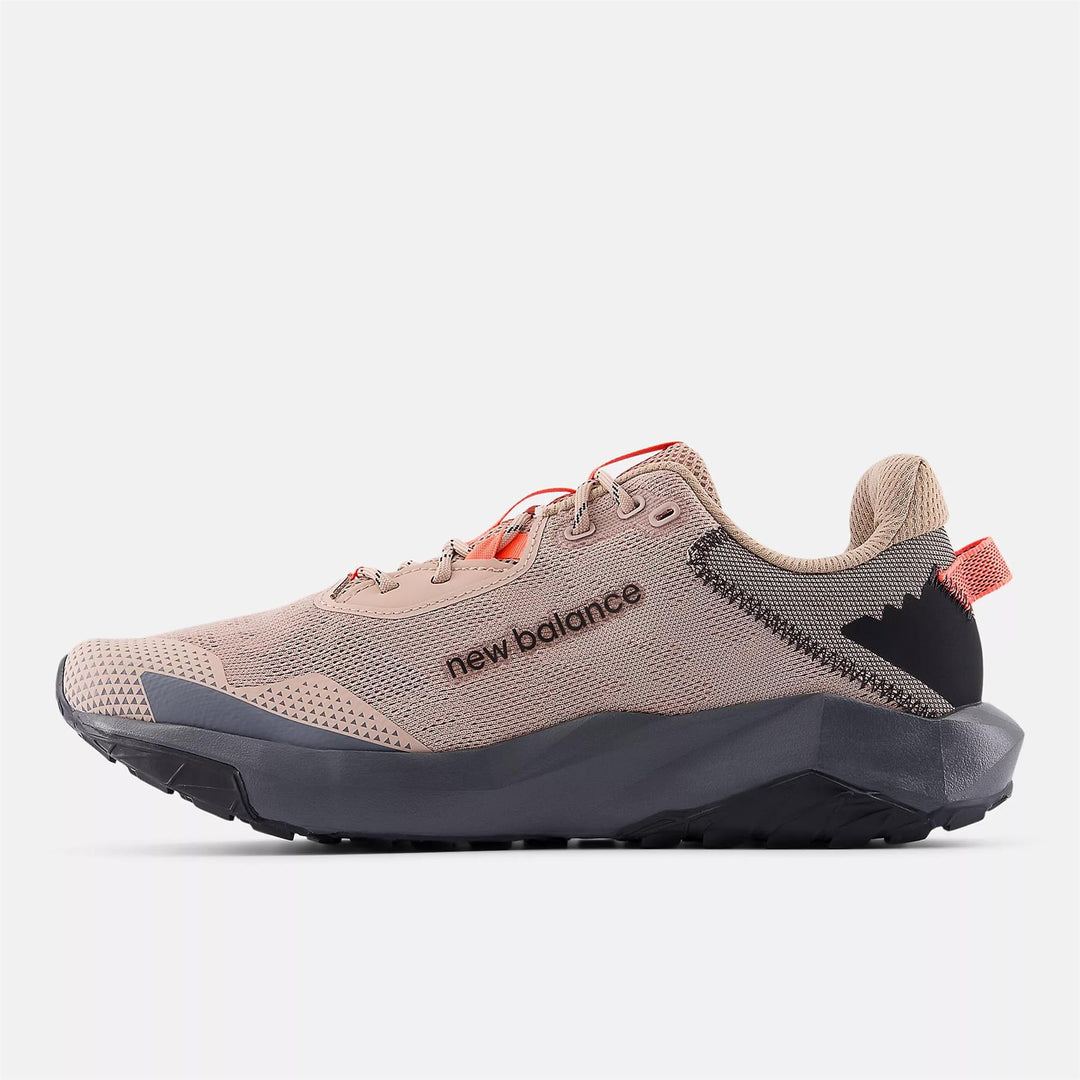 Women's Wide Fit New Balance MTNTRCT6 Dynasoft Nitrel V6 Trail Walking/Running Trainers in Flat Taupe - Image 4
