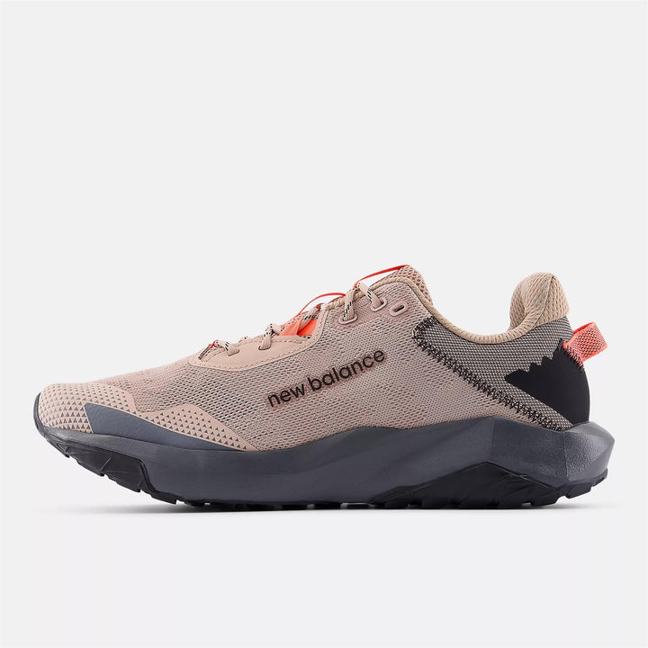 Women's Wide Fit New Balance MTNTRCT6 Dynasoft Nitrel V6 Trail Walking/Running Trainers in Flat Taupe - Image 1