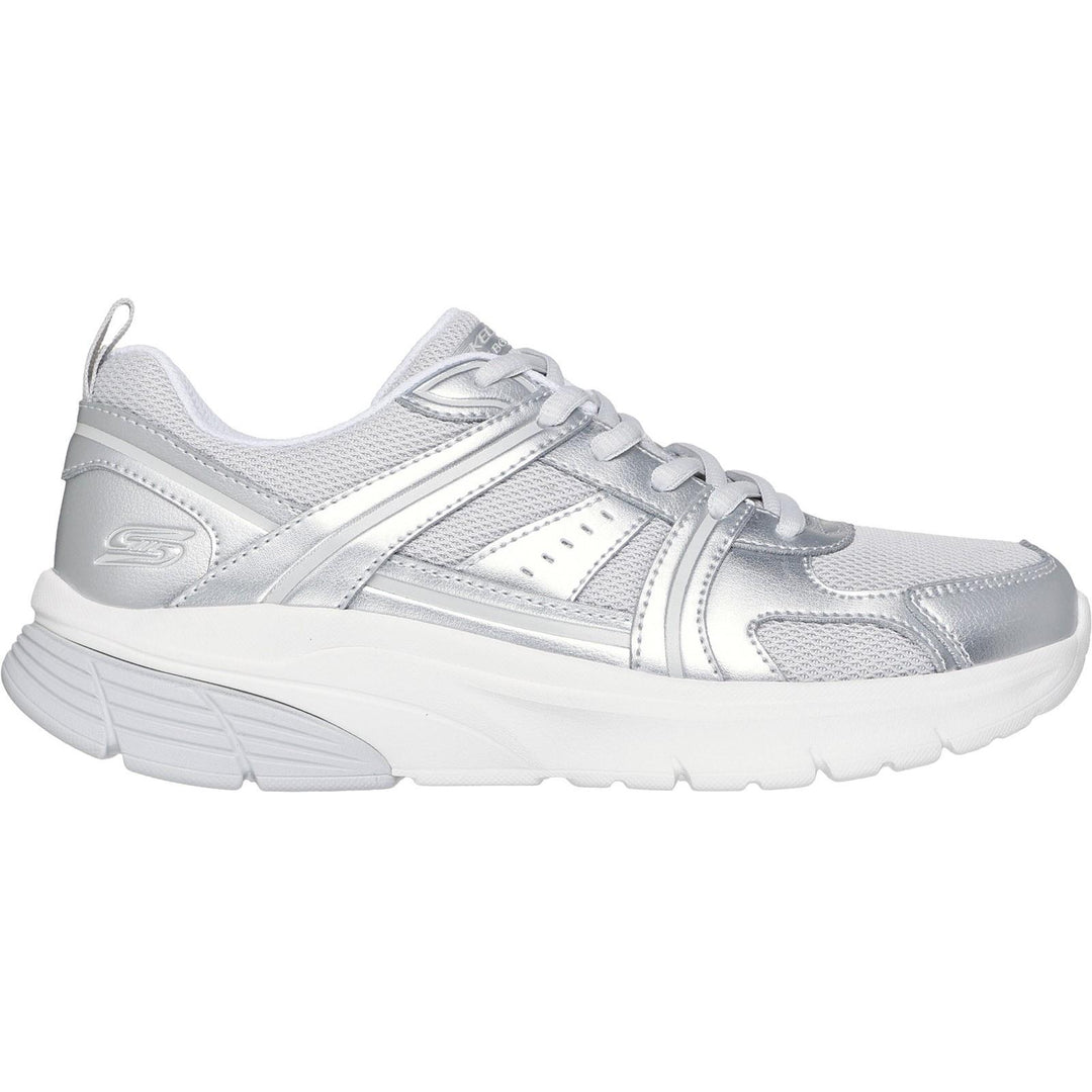 Women's Wide Fit Skechers 117770 Bobs Vamos Trainers in Gold - Image 8