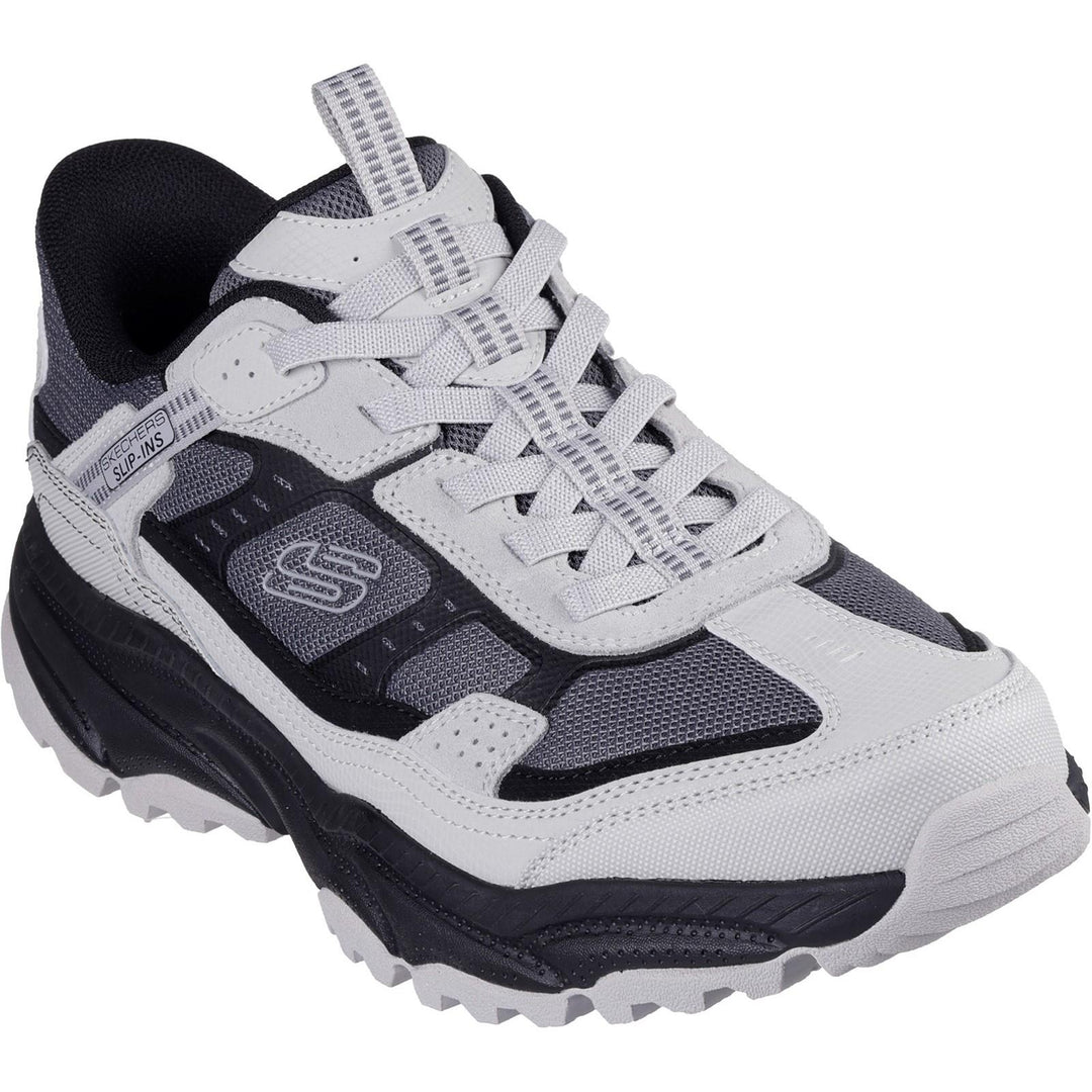 Men's Wide Fit Skechers 237744 Slip-ins Vigor At Trainers in Black - Image 13