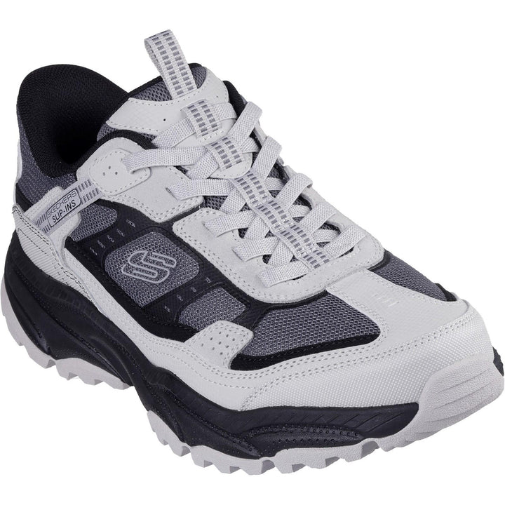 Men's Wide Fit Skechers 237744 Slip-ins Vigor At Trainers in Black - Image 1