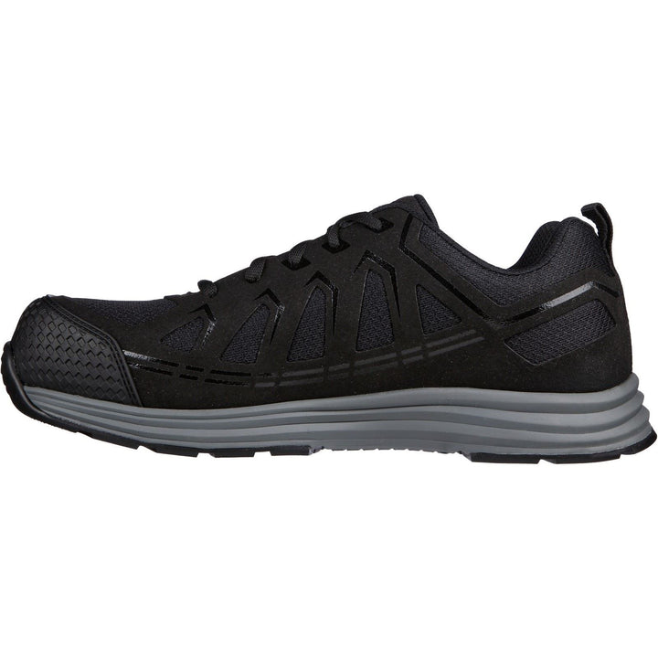 Men's Wide Fit Skechers 200127EC Malad II Safety Trainers in Black - Image 1
