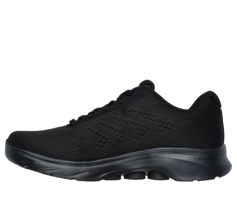 Men's Wide Fit Skechers 216639 Go Walk 7 Avalo 2 Trainers in Black - Image 3