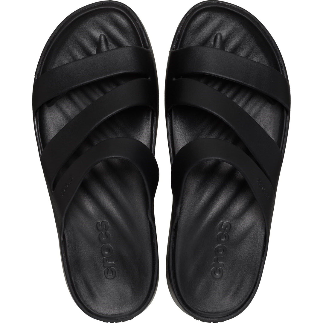 Women's Crocs 209587 Getaway Strappy Slippers in Cassis - Image 27