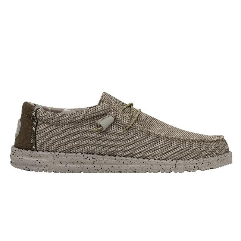 Men's Heydude Wally Sox Triple Needle Shoes in Fog - Image 8