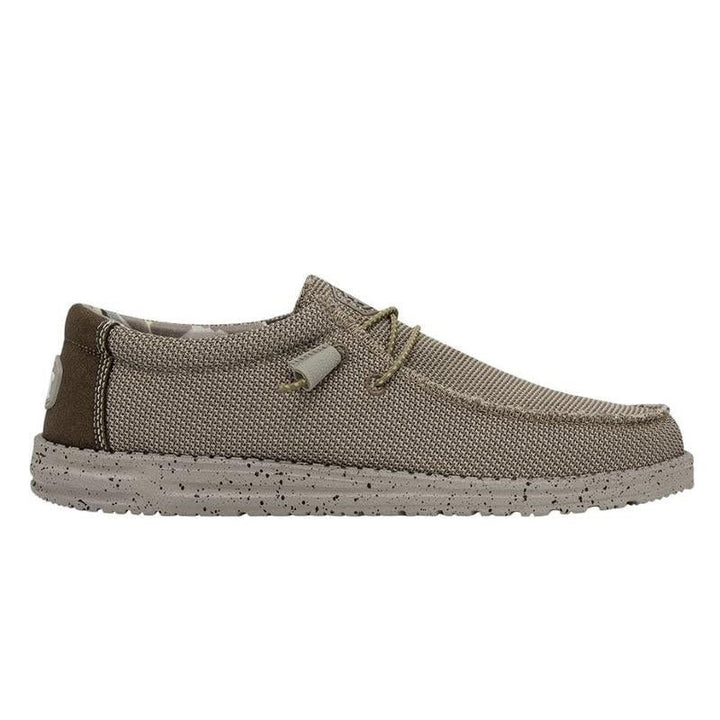 Men's Heydude Wally Sox Triple Needle Shoes in Fog - Image 1