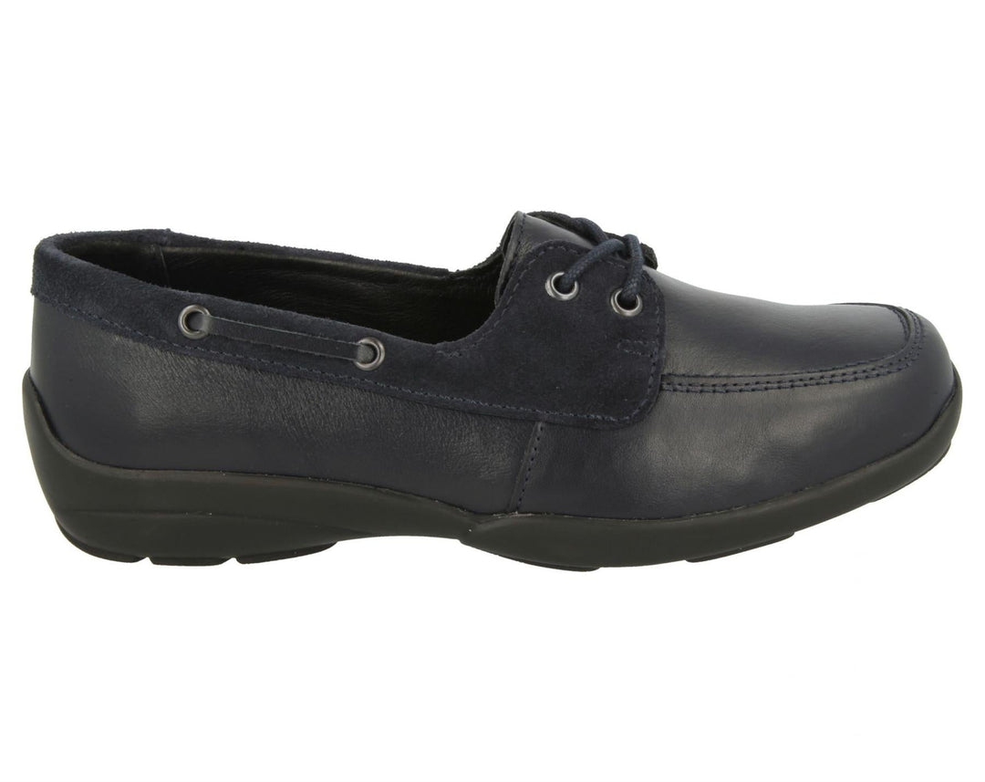 Women's Wide Fit DB Avalon Shoes in Black - Image 5