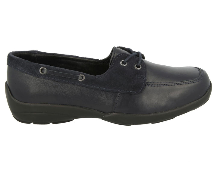 Women's Wide Fit DB Avalon Shoes in Black - Image 1
