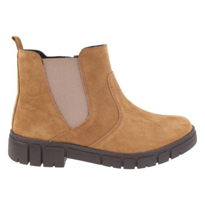 Women's Wide Fit DB Ella Boots in Black Leather - Image 1