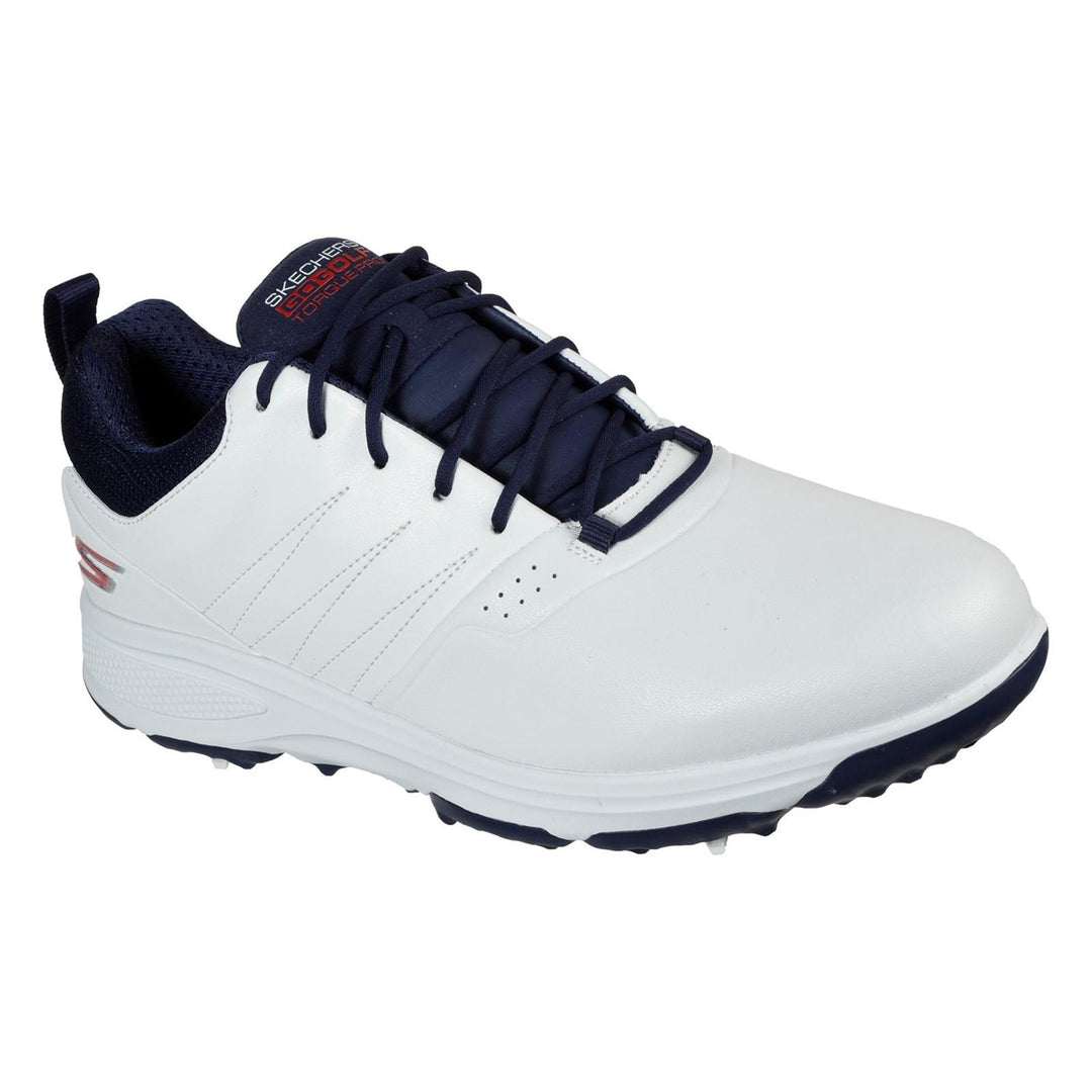 Men's Relaxed Fit Skechers 214002 Go Golf Torque Pro Sports Trainers in Grey/Red - Image 13