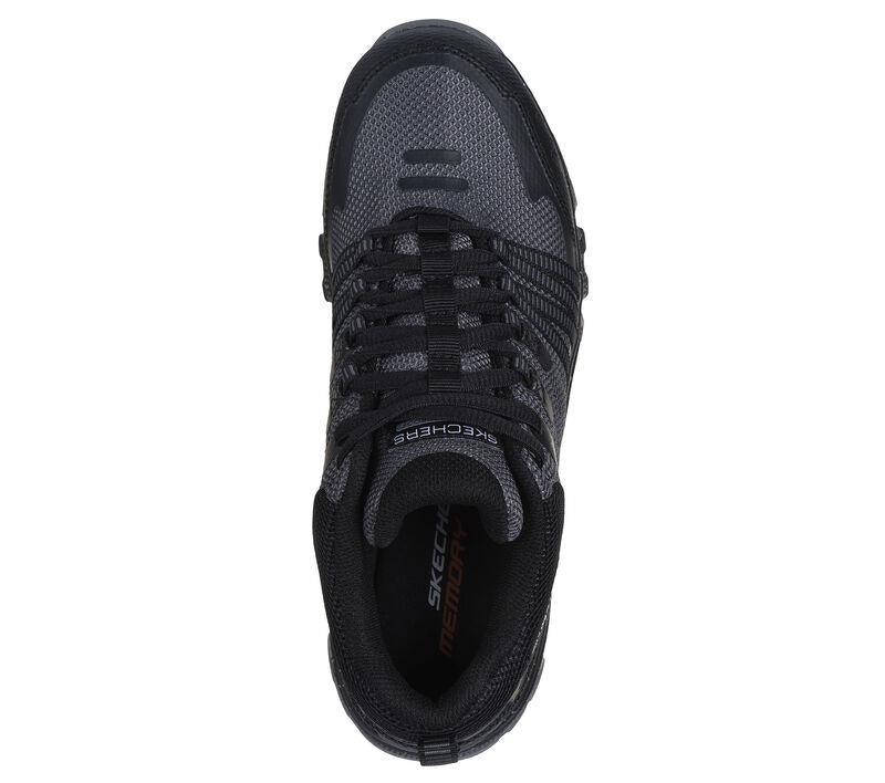 Women's Wide Fit Skechers 180186 Summits At Wynnwood Hiking Trainer Boots in Charcoal/Black - Image 5