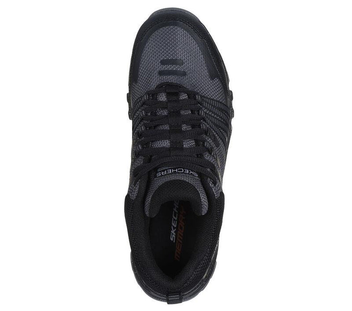 Women's Wide Fit Skechers 180186 Summits At Wynnwood Hiking Trainer Boots in Charcoal/Black - Image 1