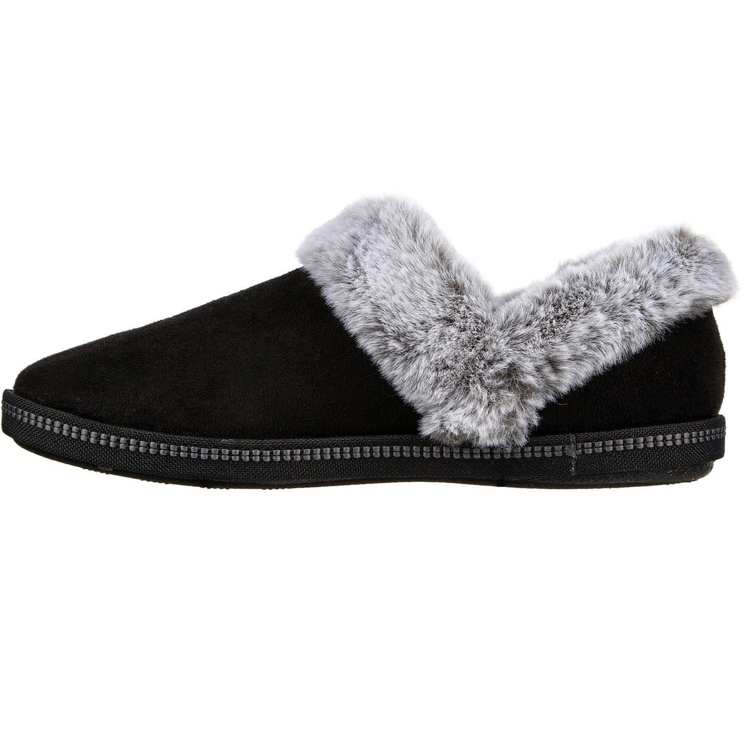 Women's Wide Fit Skechers Cozy 167219 Campfire Fresh Toast Slippers in Chestnut - Image 4