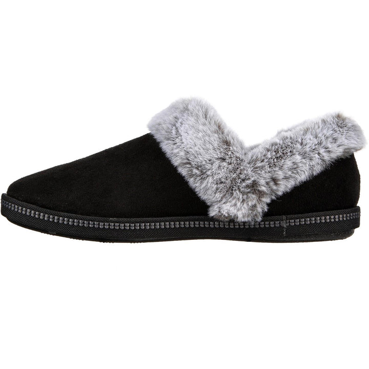 Women's Wide Fit Skechers Cozy 167219 Campfire Fresh Toast Slippers in Chestnut - Image 1