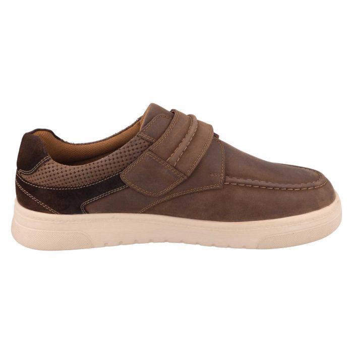 Men's Wide Fit DB Ethan Shoes in Denim Nubuck - Image 9