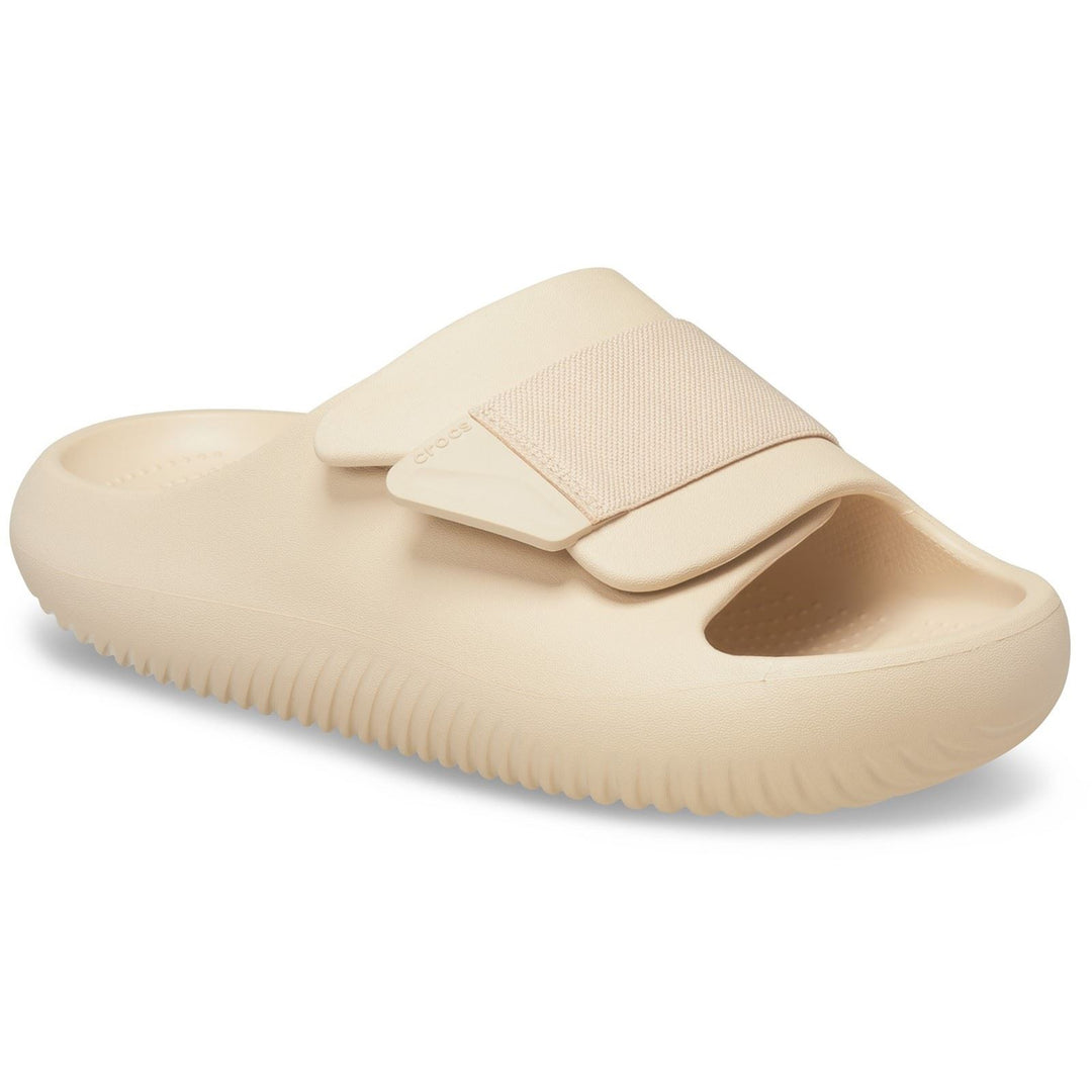 Women's Crocs 209413 Mellow Luxe Slippers in Black - Image 9