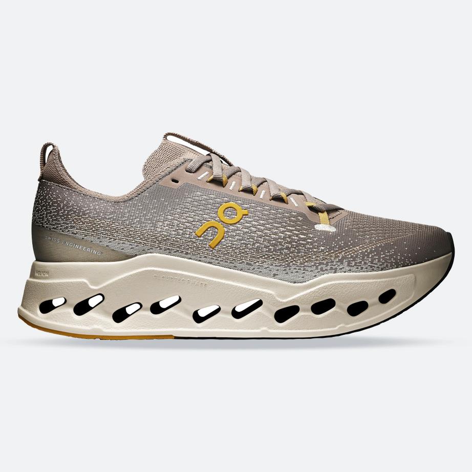 Men's Wide Fit On Cloudsurfer Max Wide Training Shoes in Cinder/pelican - Image 1