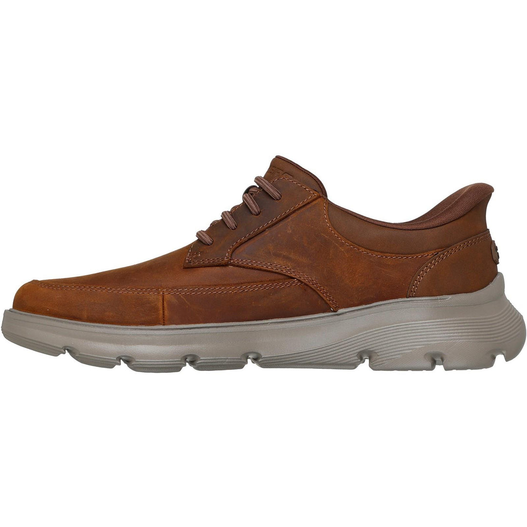 Men's Relaxed Fit Skechers 205517 Slip-ins Arch Fit Garza Rowan Trainers in Black - Image 9