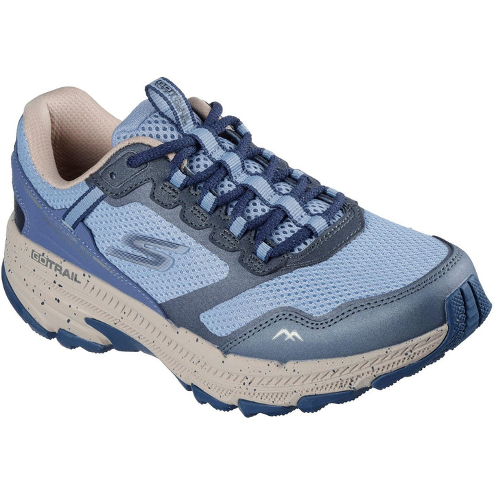 Women's Wide Fit Skechers 129525 Go Run Trail Altitude 2.0 Ravine Trainers in Slate - Image 1