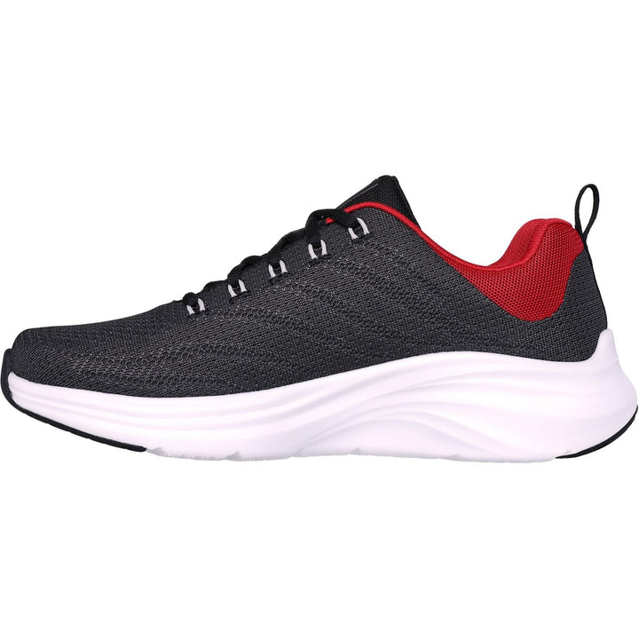 Men's Wide Fit Skechers 232626 Vapor Foam Varien Trainers in Black/Red - Image 1