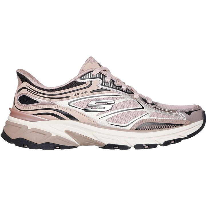 Women's Wide Fit Skechers 150710 Slip-ins Stamina Sport Trainers in Black - Image 1