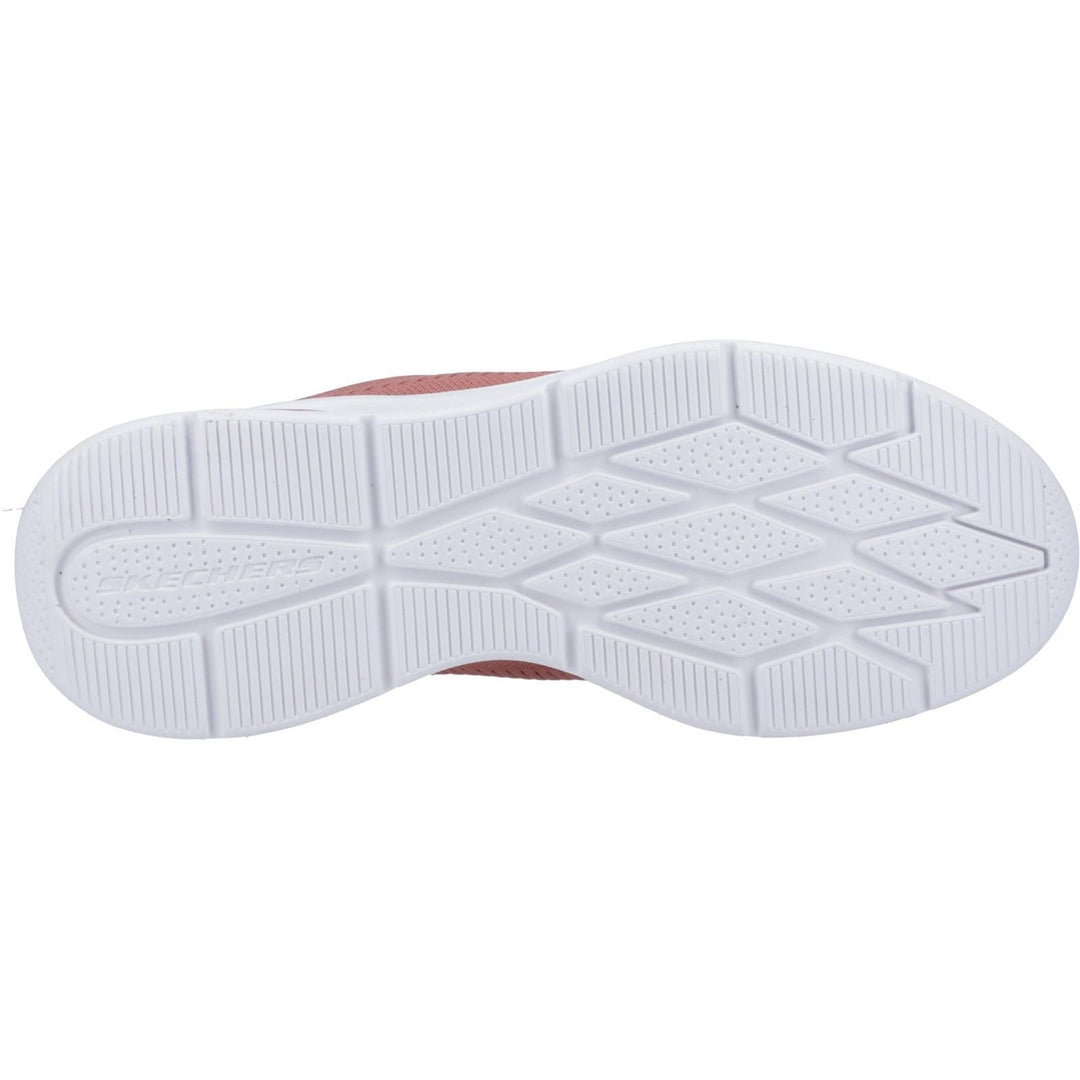Women's Wide Fit Skechers 117379 Squad Air Sweet Encounter Trainers in Rust - Image 7