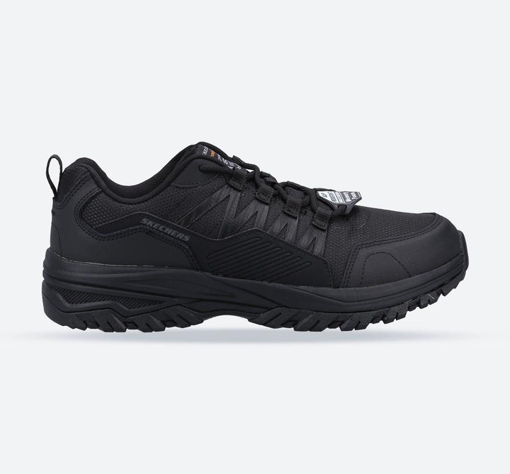 Men's Wide Fit Skechers 200000EC Fannter Occupational Trainers in Black - Image 1