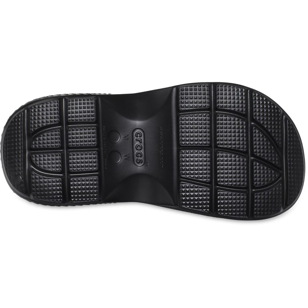 Women's Crocs 209324 Stomp Puff Boots in Black - Image 7