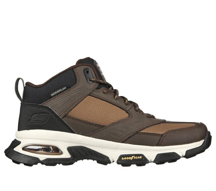 Men's Wide Fit Skechers 237215 Skech Air Envoy Bulldozer Hiking Boots in Brown - Image 1