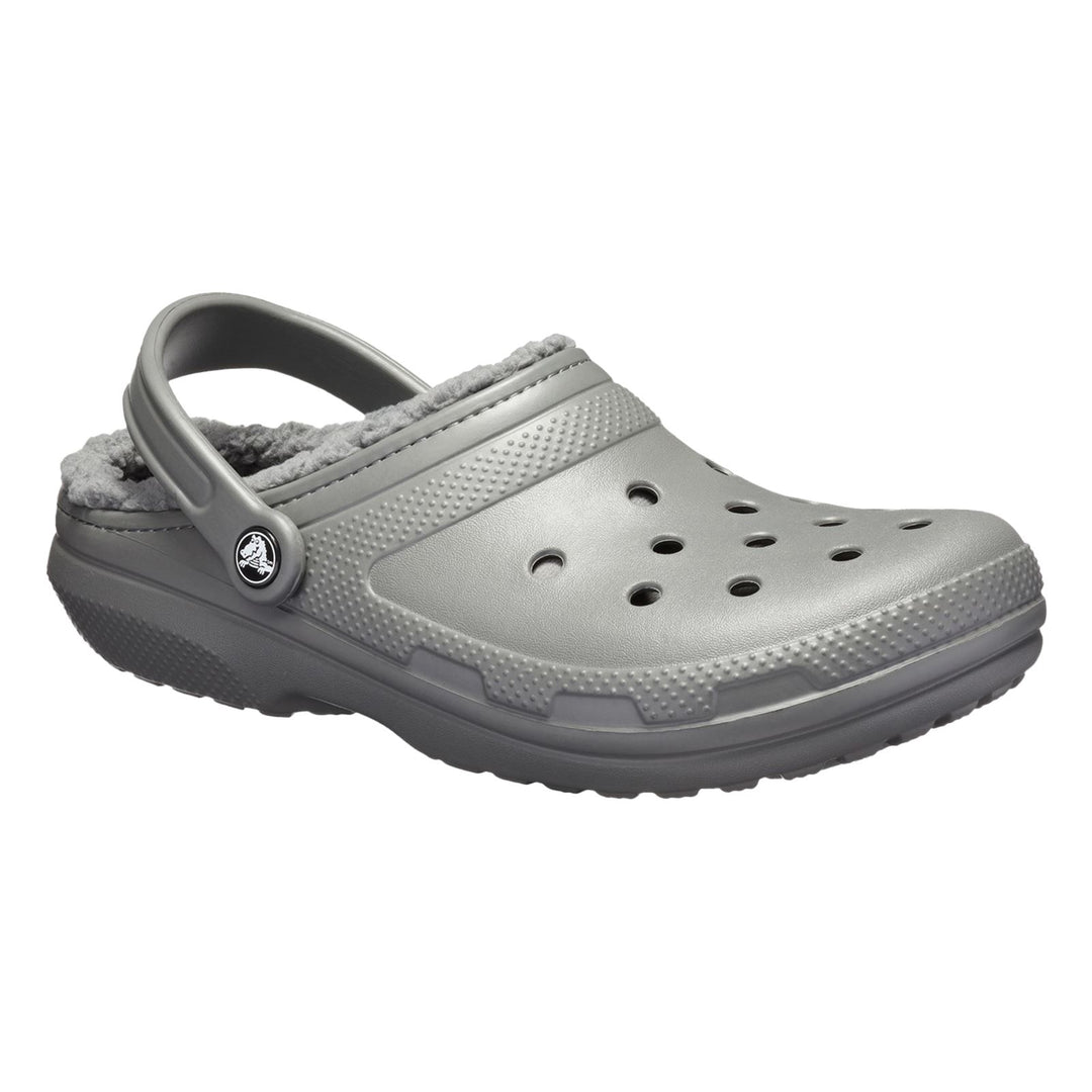 Women's Crocs 203591 Classic Lined Clog Sandals in Black - Image 6