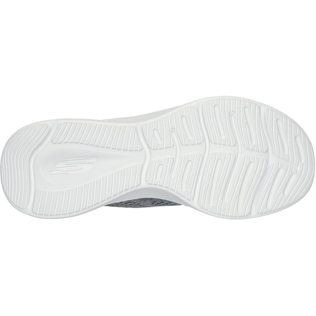 Women's Wide Fit Skechers 150012 Slip-ins Skech Lite Pro Natural Trainers in Grey/Multi - Image 6