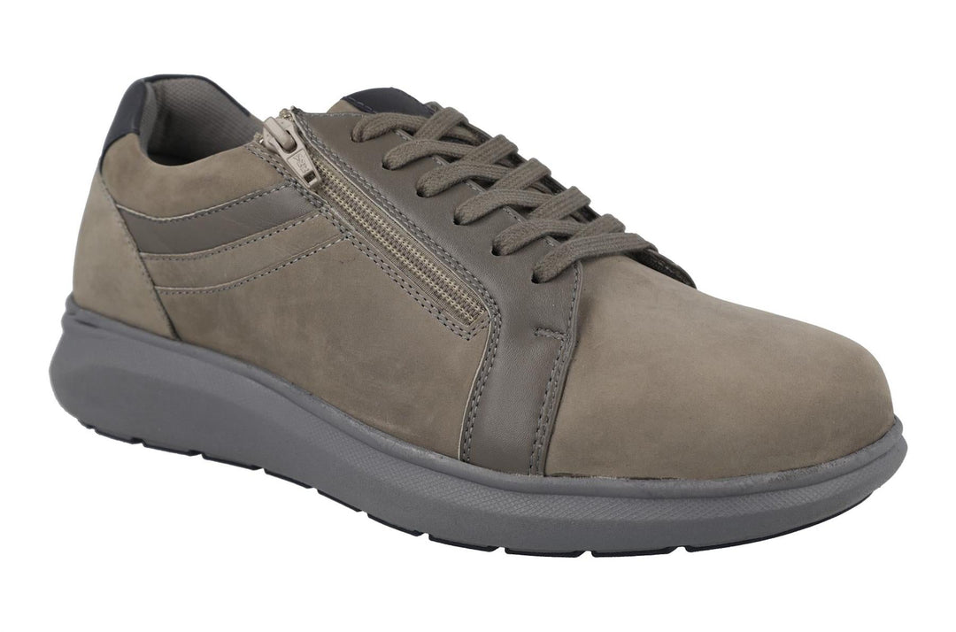 Men's Wide Fit DB Orion Shoes in Black - Image 6