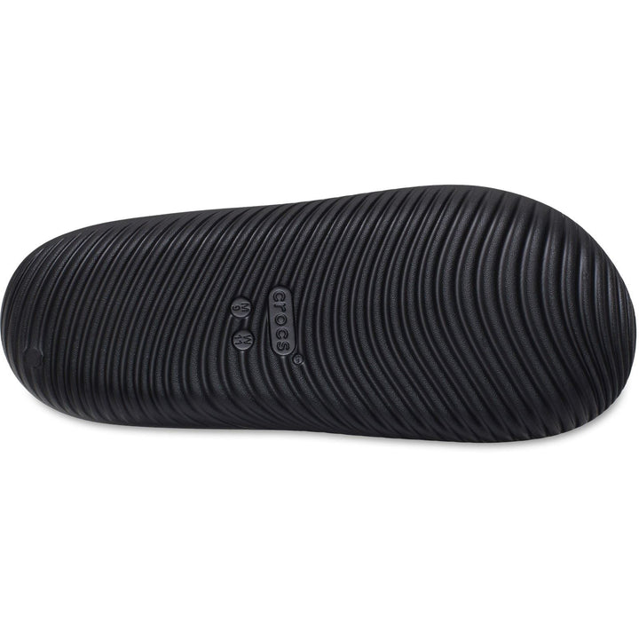 Women's Crocs 209413 Mellow Luxe Slippers in Black - Image 1