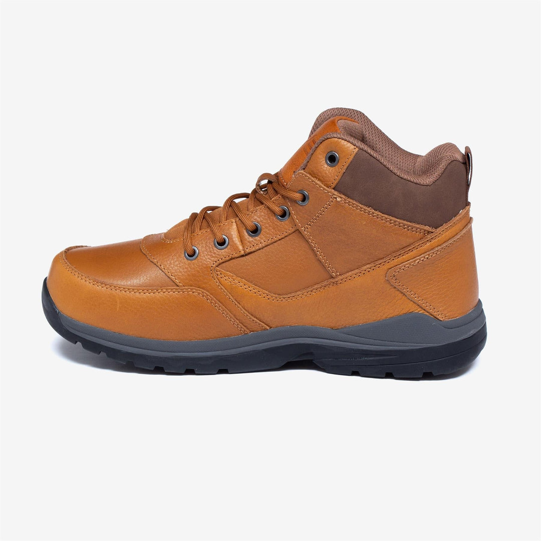 Women's Wide Fit Tredd Well Tough Waterproof Hiking Boots - Tan in Tan - Image 4