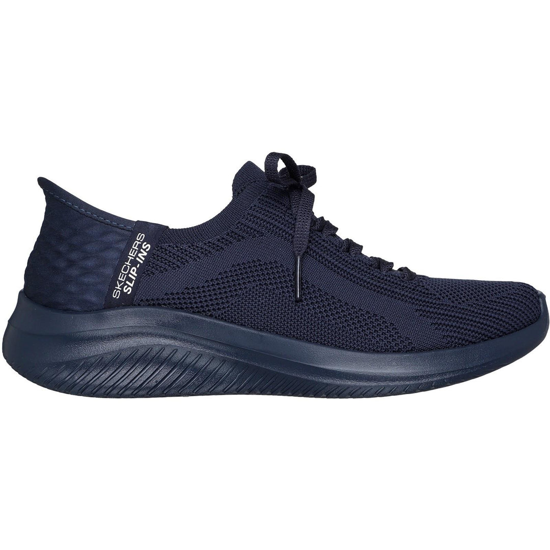 Women's Wide Fit Skechers 150447 Slip-ins Ultra Flex 3.0 Pure Color Trainers in Dark Navy - Image 2