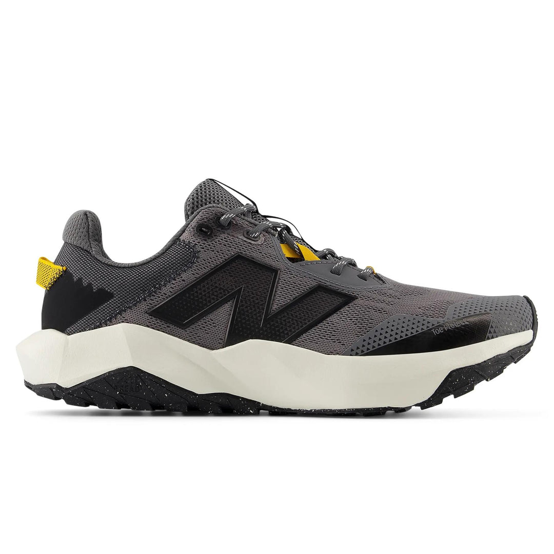 Men's Wide Fit New Balance MTNTRCD6 Dynasoft Nitrel V6 Trail Walking/Running Trainers in Black - Image 2