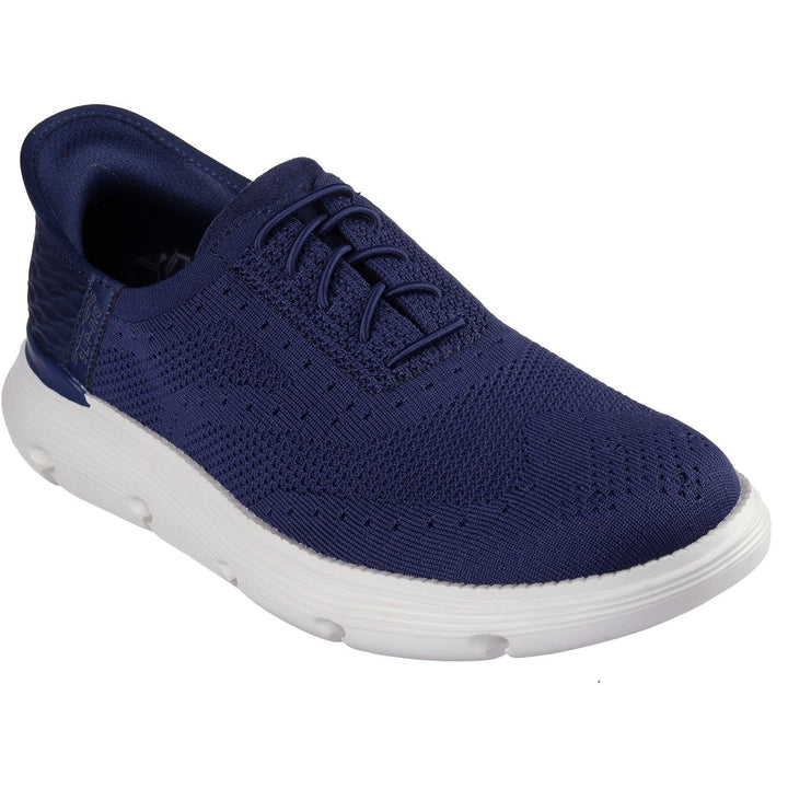 Men's Wide Fit Skechers 205303 Slip-ins Garza Palma Trainers in Navy - Image 1