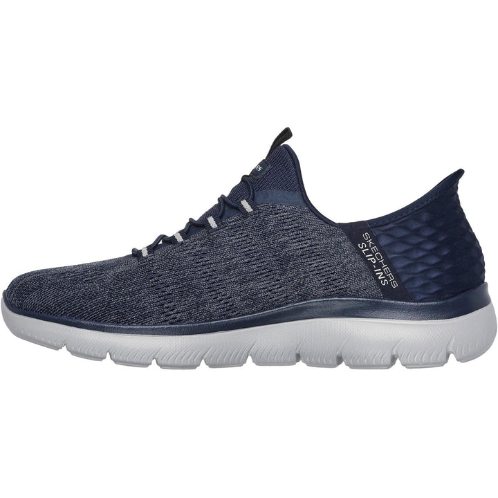 Men's Wide Fit Skechers 232469 Slip-ins Summits Key Pace Trainers in Black - Image 1