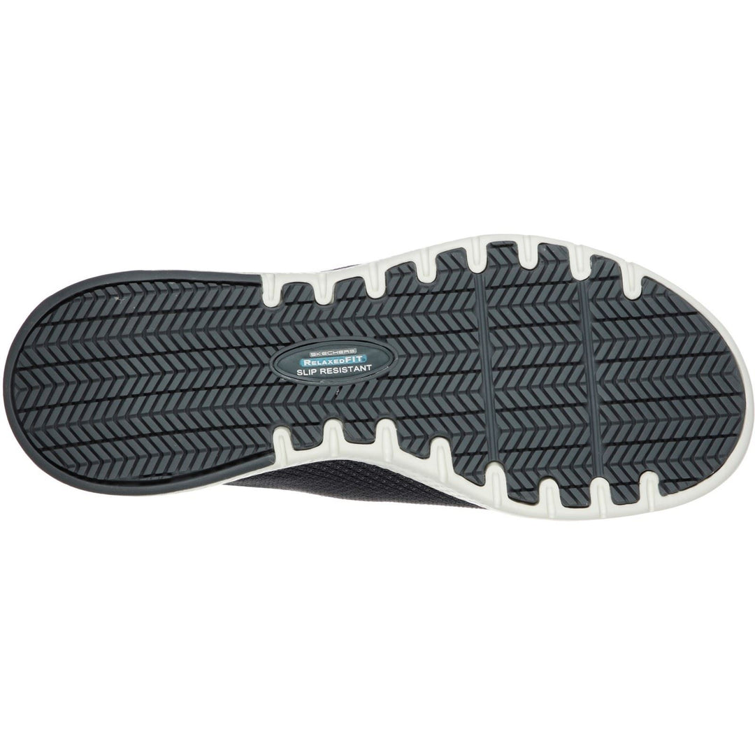 Women's Wide Fit Skechers 77281EC Marsing Waiola SR Safety Trainers - Charcoal in Charcoal - Image 6
