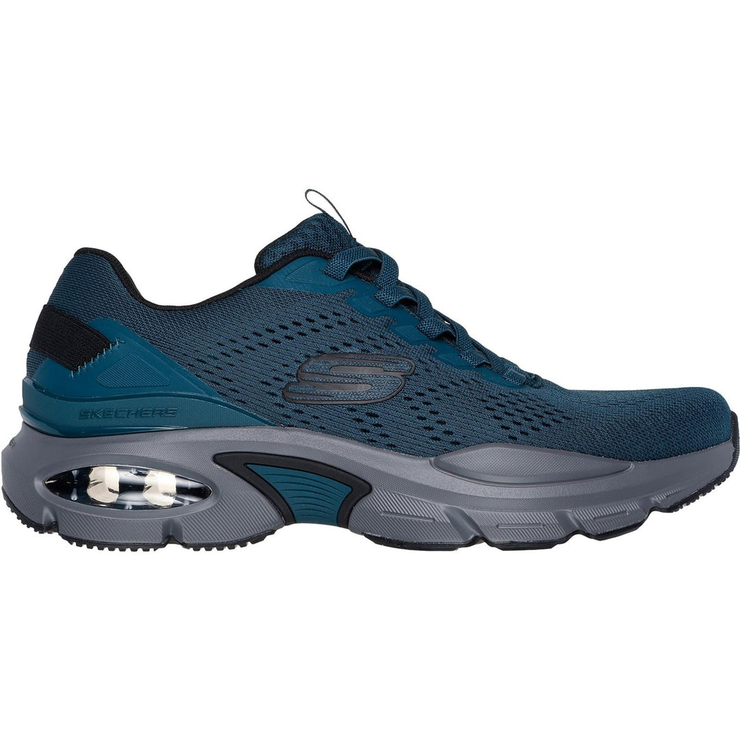 Men's Wide Fit Skechers 232655 Skech Air Ventura Trainers in Teal/Black - Image 2