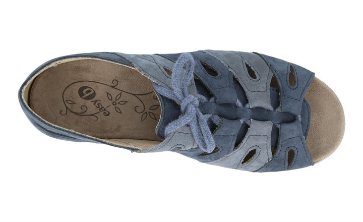 Womens Wide Fit DB Hazel Sandals in Black / Pewter - Image 1