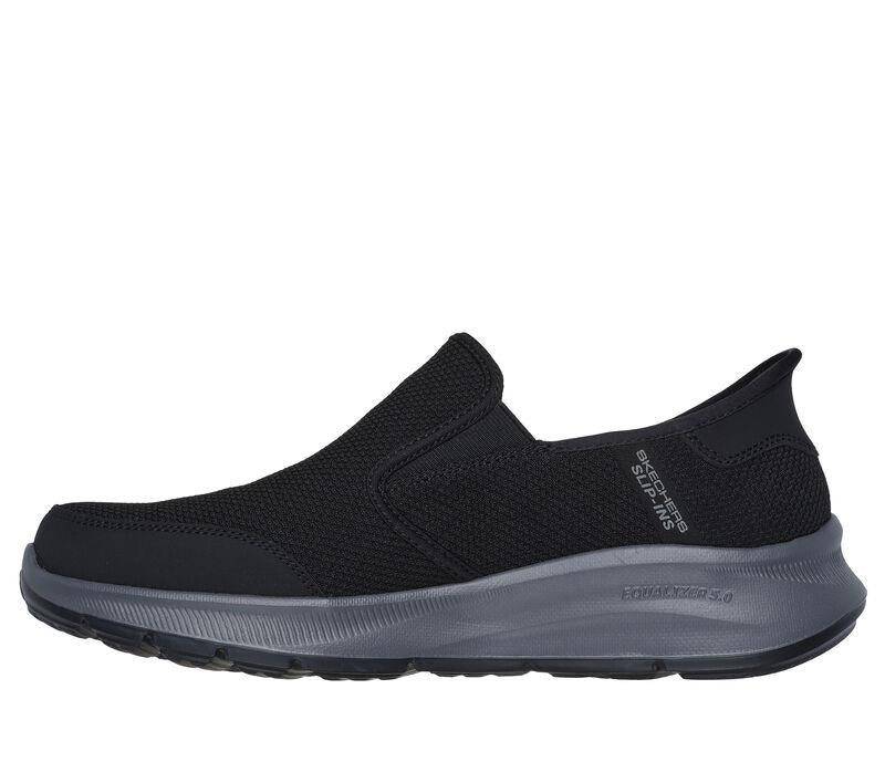 Men's Relaxed Fit Skechers 232926 Slip-ins Equalizer 5.0 Drayze Trainers in Black - Image 4