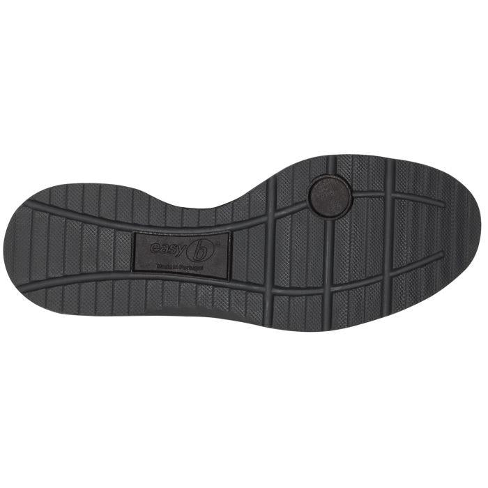 Men's Wide Fit DB Andy Canvas Shoes in Black Mesh Tex / Nubuck - Image 1