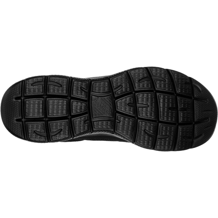 Men's Wide Fit Skechers 52812 Summits South Rim Sports Trainers - Black in Black/Black - Image 1