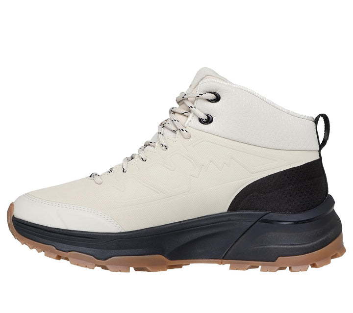 Women's Wide Fit Skechers 180203 Max Protect Legacy Weekend Getaway Boots in Natural/Black - Image 1