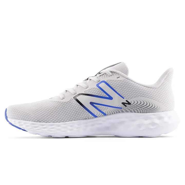 Men's Wide Fit New Balance Dynasoft M411626 Walking/Running Trainers in Grey/Matter - Image 1